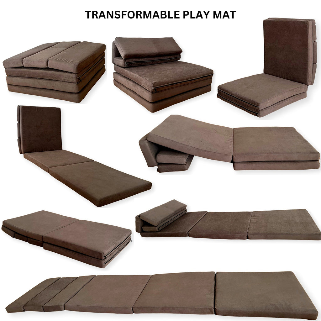Transformable Kids Play Mat Couch: Soft, Durable, Easy-Clean Delight