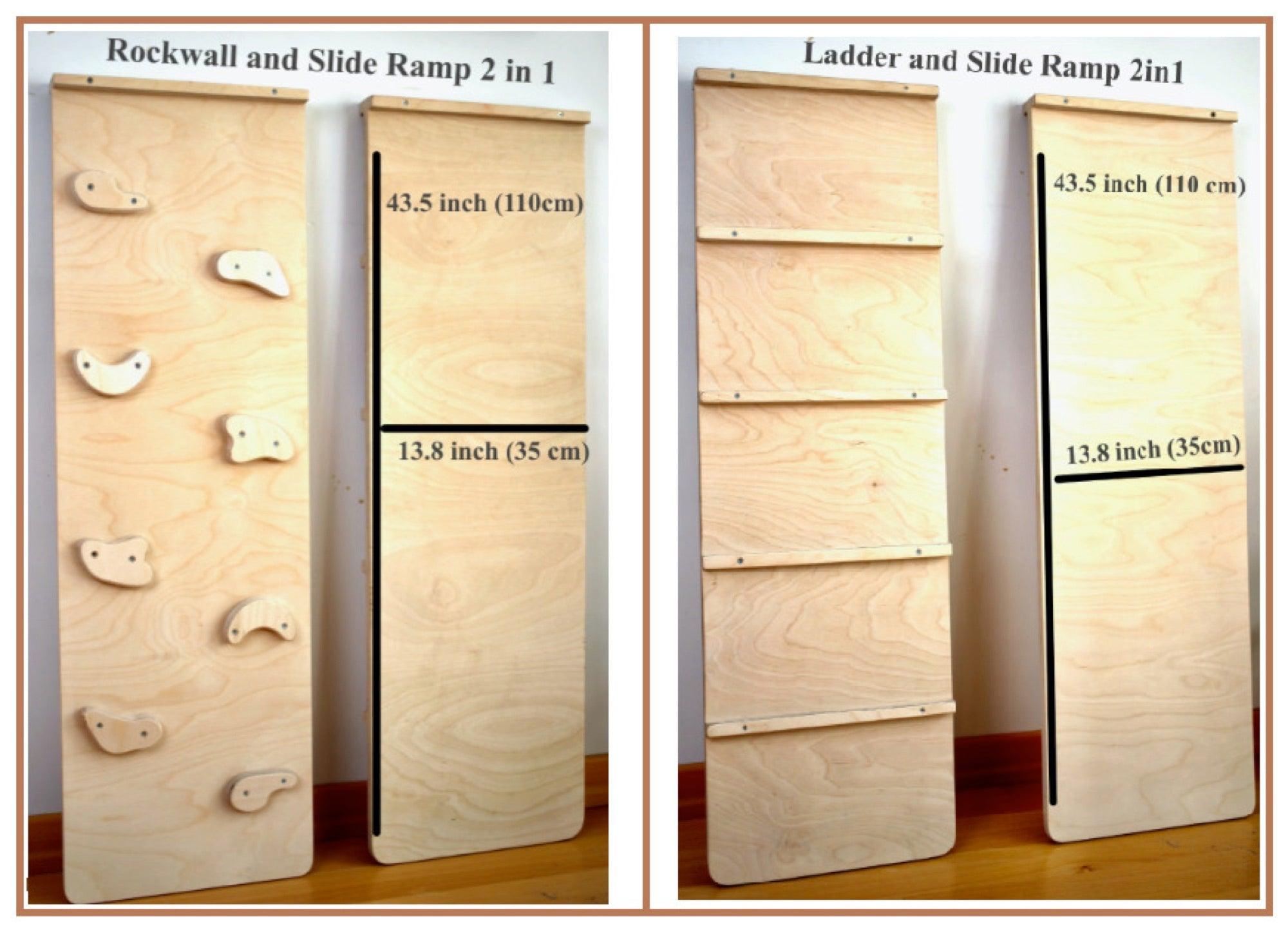 Climbing Triangle and Ramp Set 2-in-1